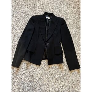 EMPORIO ARMANI Blazer Jacket US2, Eu 36 , One Button Made in Italy Great Cond